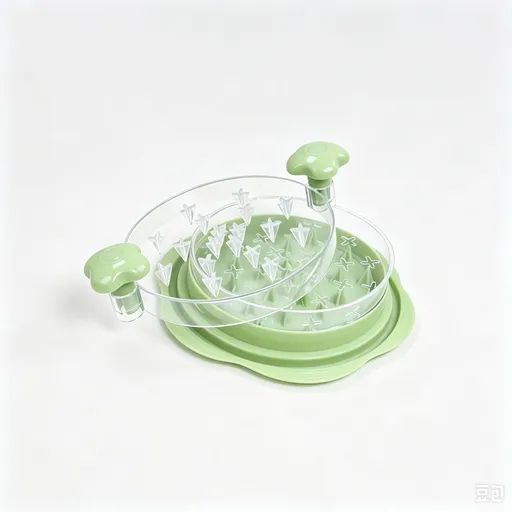 Hand‑Operated Poultry Shredding Gadget,Green Interlayer Chicken Breast Shredder,User‑Friendly Cooking Helper,Christmas Halloween Practical Kitchen House Gift