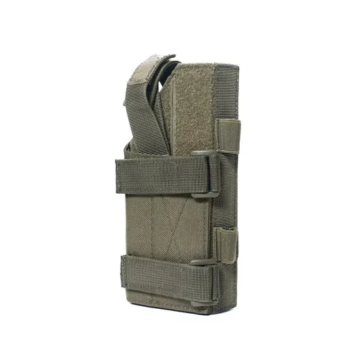 Dark Green Heavy Duty MOLLE Tactical Universal Leg Holster - Lightweight Quick Release Thigh Pouch for Outdoor Games, Airsoft and Hunting, Australia Father Day Gift Choice