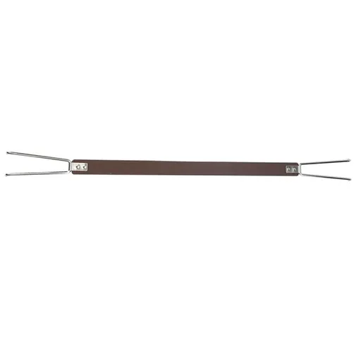 Fire Pit Carrying Handle for 25.5" Solo Stove Bonfire & Other Fire Pit, Heavy-Duty PU Strap with Stainless Steel Hooks for Camping Outdoor