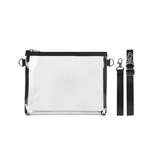 2 pack Clear Purse Bag Stadium Approved Clear Tote Bag for Work Concert Sports, for Stadium Events and Concert