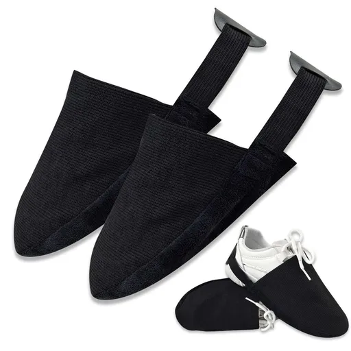 Bowling Shoe Slider 2 Pack Bowling Shoe Cover with Elastic Band Adjustable Bowling Accessories for Men Women Bowler