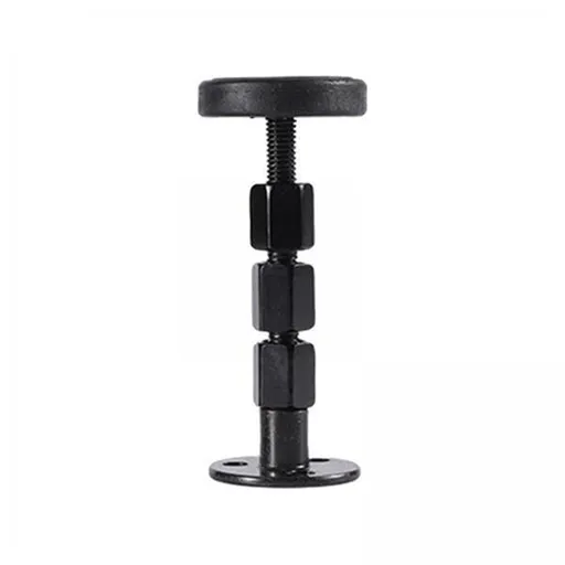 4 Pack Adjustable Threaded Headboard Stoppers/Bumper Against Wall, Behind Bed Frame Protector Antishake Tool, Bed Shake Support Stabilizer Device for Anti-Knocking,Banging, Metal