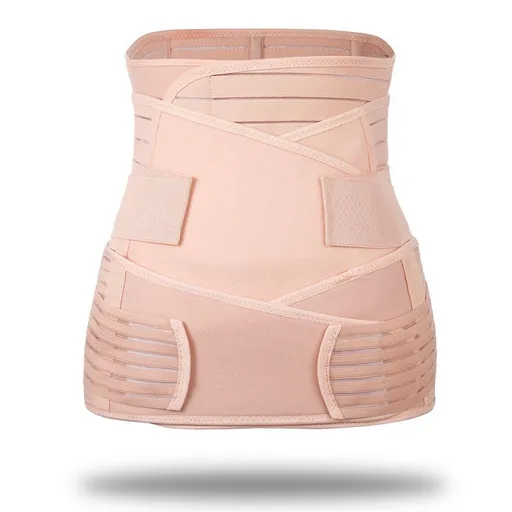 Postpartum Support Breathable Elastic Adjustable Postpartum Postnatal Recovery Support Girdle Belly Recover Belly Waist Pelvis Belt