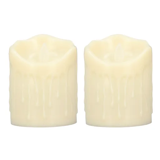 2pcs Flameless Candles Lamp Simulation LED Candle Light for Dating Wedding Proposal