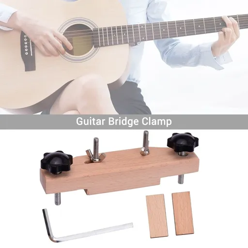 Guitar bridge clamp acoustic Bridge Guitar Bridge Clamp Cork Gasket Set Guitar Bridge Repair Tools Luthier Tools