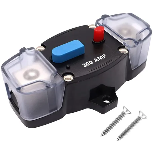 Car Fuse Holder 12V-48V Audio Fuse Protection System For Car, Rv, Boat (300A)