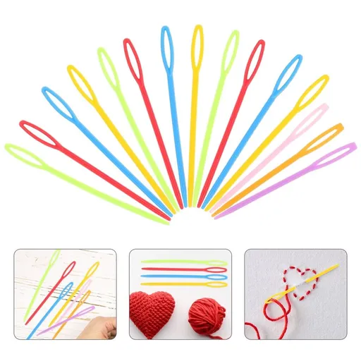 40 Pcs Large Sewing Needles for Yarn Knitting and Craft Tools Kit for Handmade Projects