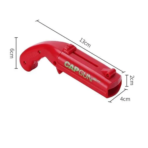 2 Pack Beer Bottle Opener, Exquisite Gift, Red
