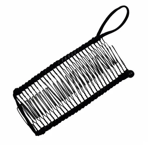 Vintage Banana Hair Clip Christmas Hair Claw Accessory Stretchable Banana Comb - 30 Teeth