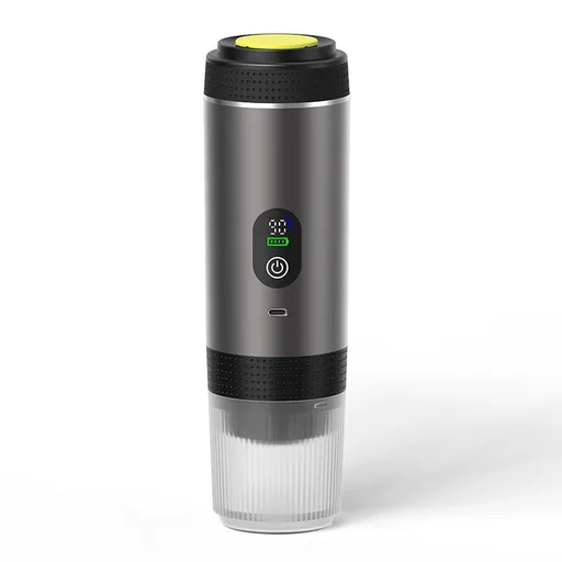 Portable Espresso Maker 3-in-1 Self-Heating 20Bar Grey
