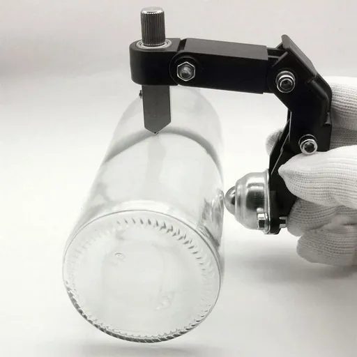 Arc Glass Bottle Cutter DIY Tool Portable Quick Cutting Kit,Square & Round Machine with Accessories