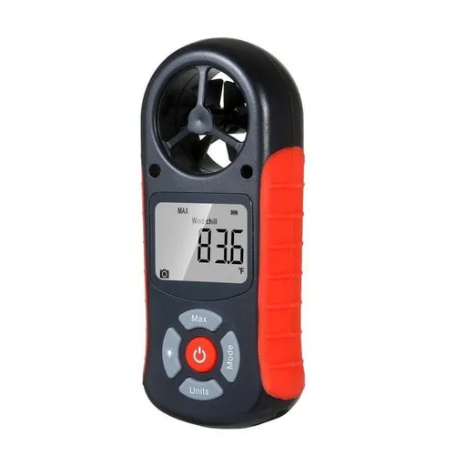 Professional Handheld Anemometer Measuring Wind Speeds Direction Temperature Humidity 8 In 1 Wind Speeds Meter