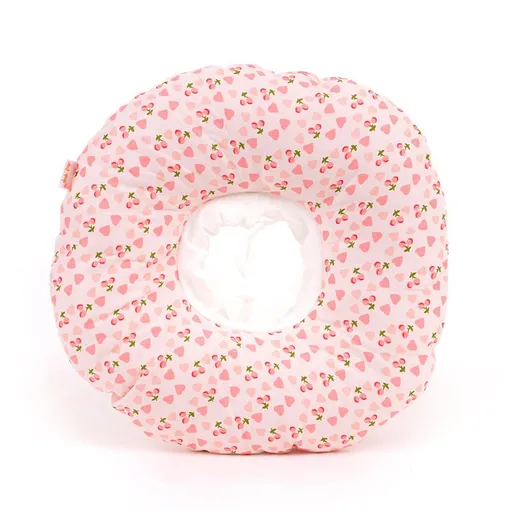 Ada Soft Cat Elizabeth Collar Post Surgery Small strawberry XS: adjustment range of 10-18cm within about 2kg