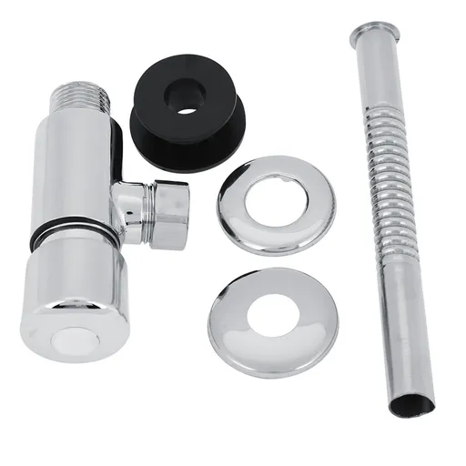Durable Zinc Alloy Flush Valve Office Hotel Bathroom Toilet Hand Pressing Flushing Tool