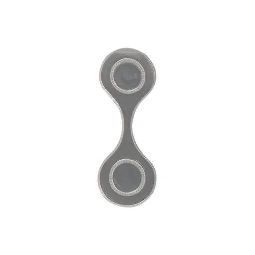 Magnetic Reflective Safety Clip, Double Sided Night Running Visibility Marker for Jogging Cycling Walking-Gray
