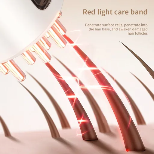 Hair Oil Applicator,Electric Hair Oil Applicator Comb and Scalp Massager 2 in 1, Applicator Massager for Hair Treatment