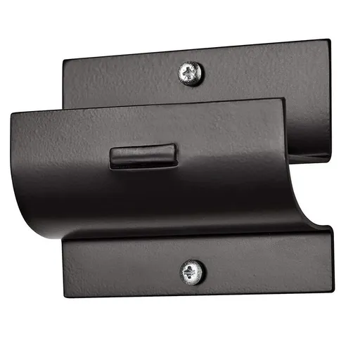 5-in Steel Wall Mount Ladder and Wheelbarrow Hanger,Easy and effortless installation with no assembly required Matte Black