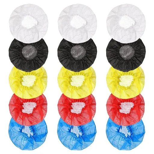 200Pcs Disposable Microphone Cover,Handheld Windscreen for KTV Recording Studio Karaoke(Mixed Colors)