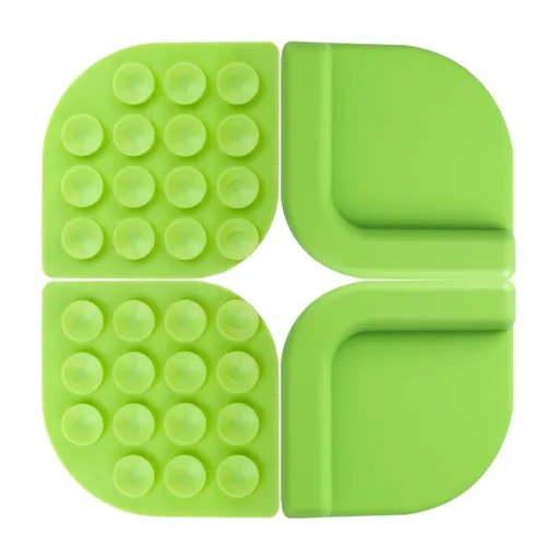 2 set Silicone Non-Slip Feet for Cutting board, Preventing Cutting Injuries in the Kitchen Chopping Boards Feet for Kitchen Safe, Warm Gifts for Kitchen & Home Protector (Green)