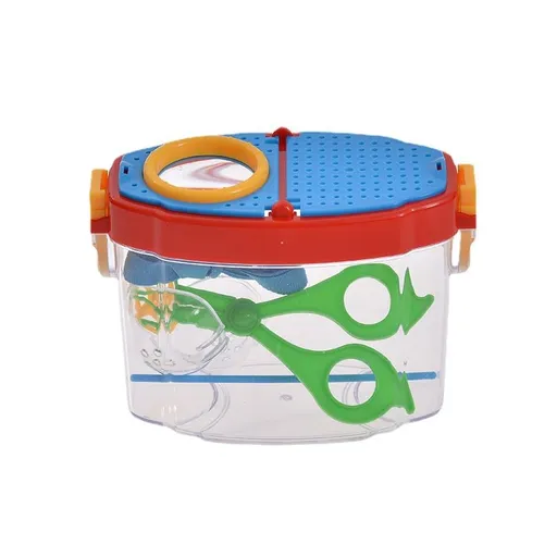 1 Set Observation Box Kids Catcher Collector Catcher Kit Collection Kit Catcher Game Exploration Tool Cage Butterfly Net Glass