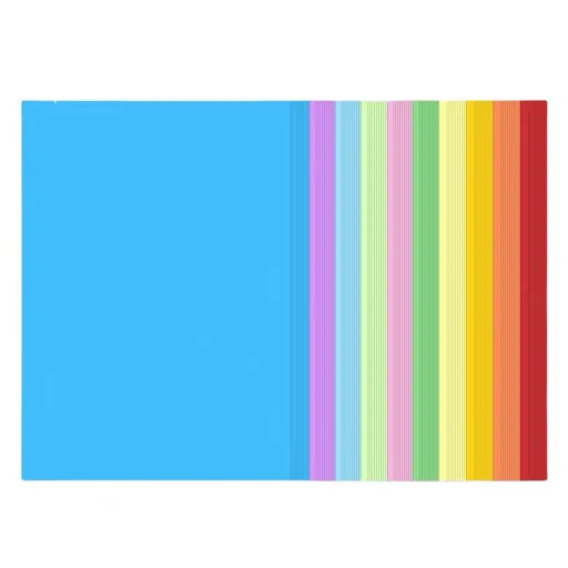 Colorful 10 Colors A4 Copy Paper Printing Paper 100Pc Paper 100 Pieces Copy Paper No Odor Diy Side Use Festive Art Paper For A4 Multicolor