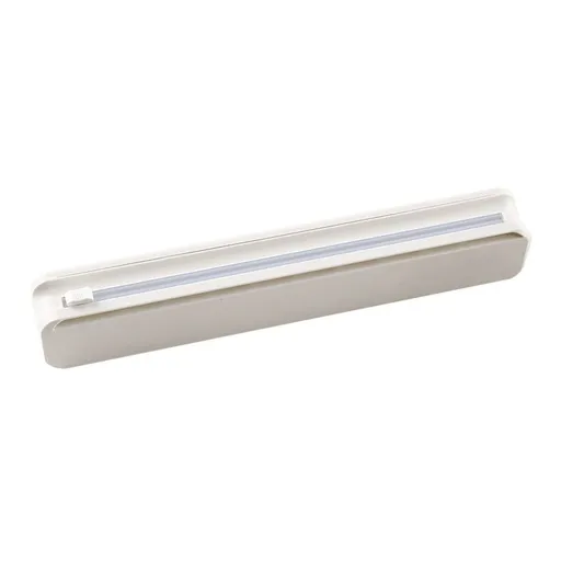 Refillable Plastic Wrap Dispenser with Slide Cutter,cling wrap with slide cutter foTin Aluminum Foil Dispenser