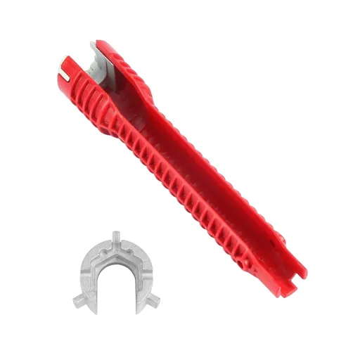 Bathroom direct sales 8-in-1 sink wrench multifunctional household water heating bathroom special tool faucet disassembly artifact
