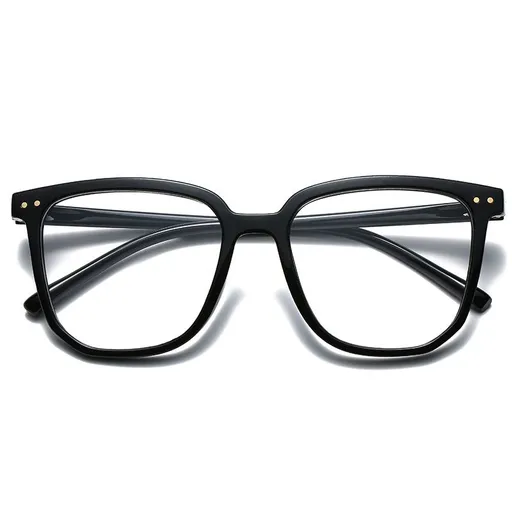 4 different colors Oversized Square Light Blocking Glasses for Women Men Anti Glare Reduce Eyestrain Computer Glasses