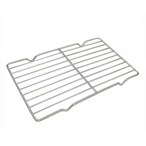 Stainless Steel Grill Rack Cooling Rack for BBQ Grilling and Food Draining, Rectangular Wire Rack, 16 x 26 cm