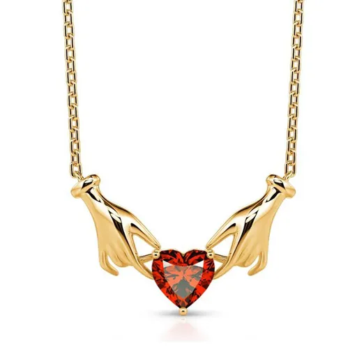 Hand necklace love pendant with Adjustable Chain Necklace, Hand Pendant Necklace Necklace for Women Hand Necklace Good Luck