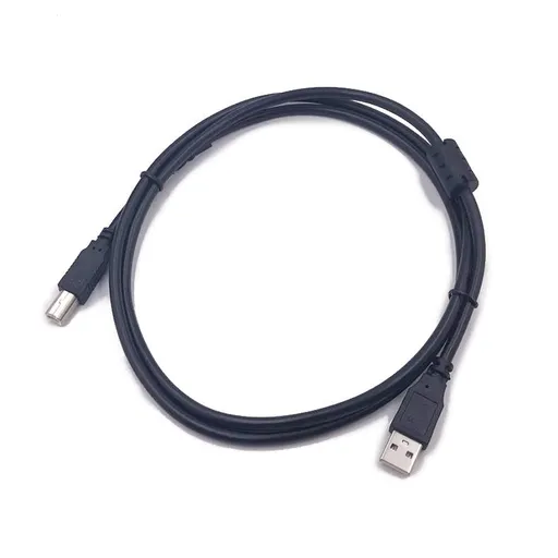 5ft / 1.5m Long Printer Scanner Cable, Type-A to B Cord for Audio Interface, Midi Keyboard, Instrument, USB Microphone