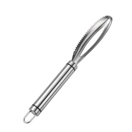 Fish Scales Scraping Tool, New Multifunction Stainless Steel Fish Scale Remover Fish Cleaning Kit, Premium Fish Descaler Sawtooth