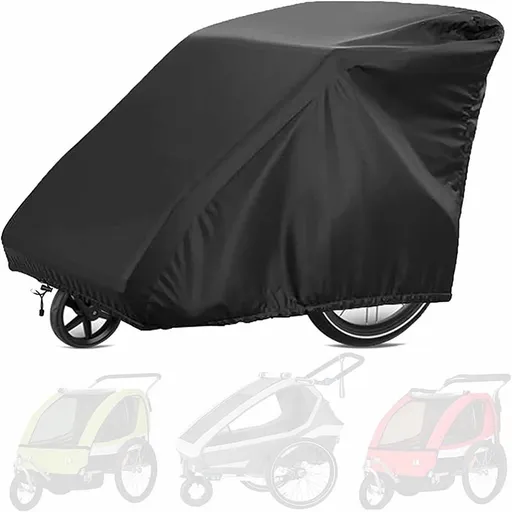 Adult Tricycle Cover, Trike Bicycle Cover Outdoor Storage Waterproof, Dust Wind Proof, Bike Covers for 2 or 3 Bicycles