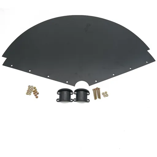 Squirrel Baffle for Bird Feeder Pole, Outside Pole Mount Bird House Guard for Outdoor Shepherd’s Hook, 16 Inch Diameter, 2 Packs