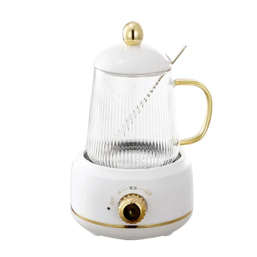 Portable Electric Kettle Stew Cup 450ML Health Cup Mini Slow Cooker Kettle Office Flower Teapot Split Tea Boiler AU Plug 220V