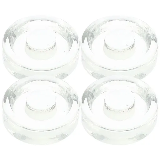 Fermentation Weights Premium Glass 4 Piece Set for Kimchi and Pickling Transparent Kitchen Use
