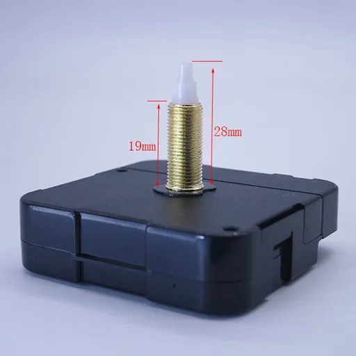 Diy Quartz Clock Movement Movemen Mechanism Spindle 8-31Mm Repair Kit Multi-Size 17Mm 22.5 mm