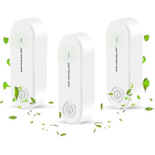 3Pcs Mini Plug-in Air Purifier, Ion Generator for Pets & Home