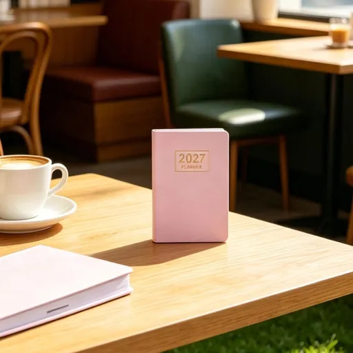2027 Daily Agenda Notebook with Ink-Resistant Pages for Office and Personal Use