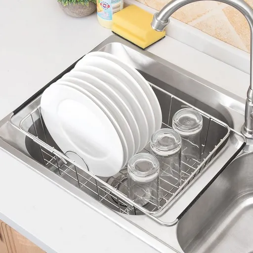 Rack under $15,Dish Drying Rack, Large -Proof Dish Drainer , Utensil Holder, Cutting Board Holder