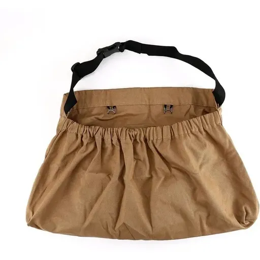 Garden Harvest Apron with Hands Free Fruit and Vegetable Bag, Adjustable Strap, Large Pocket