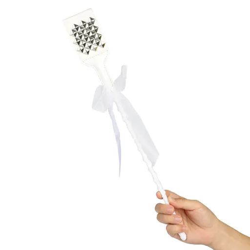 House Of Dasein White Crop Sex Whip Spanking Toy Impact Play Bdsm Bondage Restraints - White