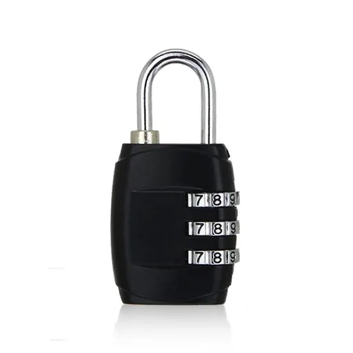 5 Pack Luggage Locks Travel Security 4 Digit Combination Padlocks with Alloy Body for Travel Bag, Suit Case, Lockers, Gym