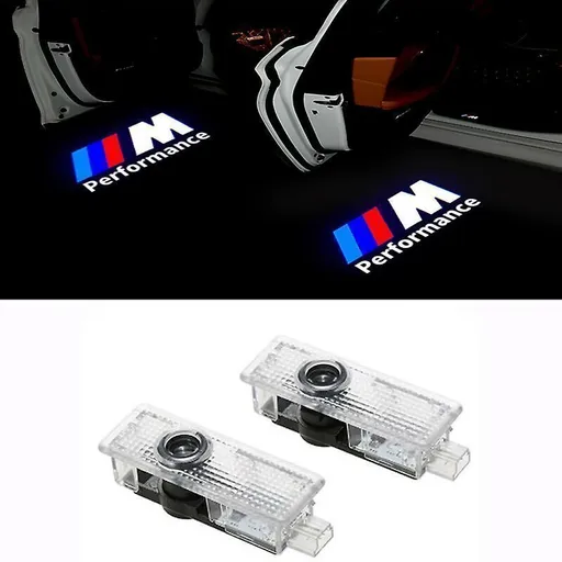 2 Pcs BMW LED Door Welcome Lights Wireless Logo Projection Courtesy Lamps