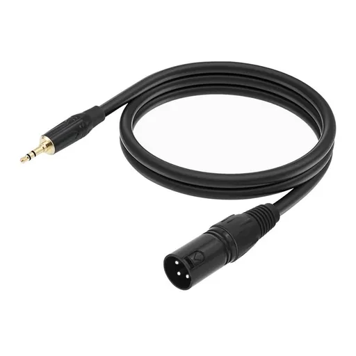 3.5mm to XLR Cable Adapter Balanced 1/8 Inch Mini Jack TRS Stereo to 3Pin XLR Male Microphone Audio Cable 300cm