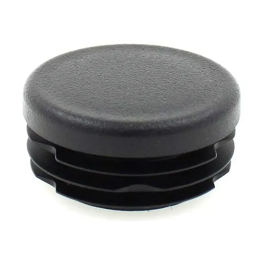 16 Pieces - ROund Ribbed End Caps For Tubular Furniture Legs, Tables & Chairs (30Mm) By [Energy Class A]