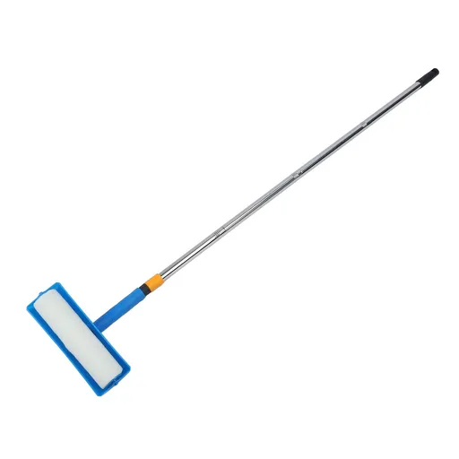 10 Inch Ceiling Paint Roller with Roller Shield Adjustable Reusable Anti Splashing for Window Door Garden Garage