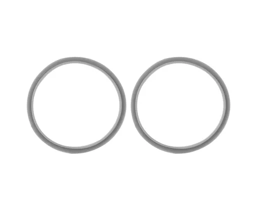 New Replacement Gaskets for Juicer, 2 White Rubber Rings, Flexible Home Use