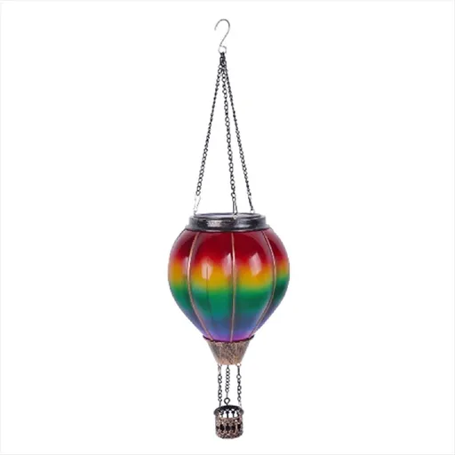 Hot Air Balloon Solar Lantern Lights Outdoor Hanging Solar Lantern for Garden Yard Patio Porch Decor
