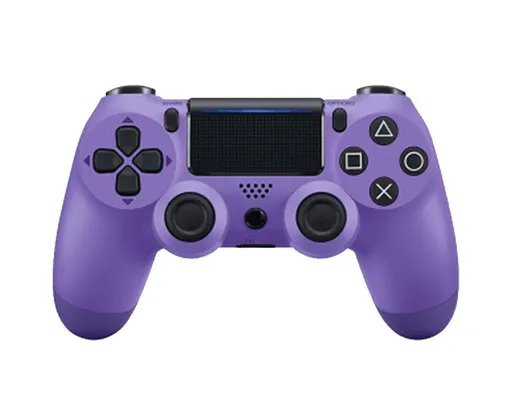 Wireless Game Controller Ps4 Controller Bluetooth Dual Head Head Handle Joystick Game Pad For The Game Console 4 - Electric light purple